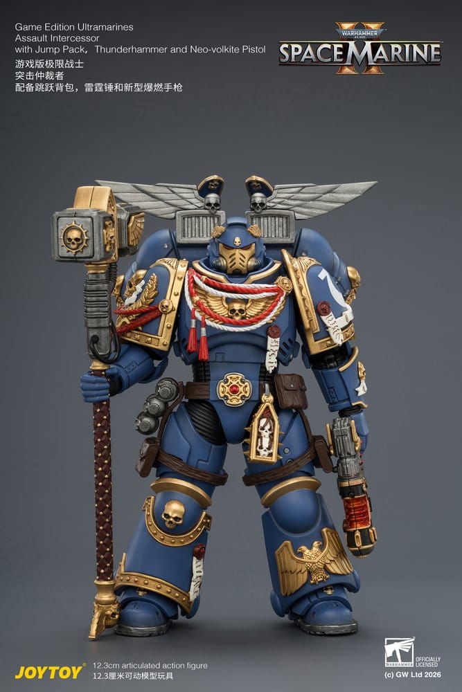 Warhammer figurine Game Edition Ultramarines Assault Intercessor 12 cm