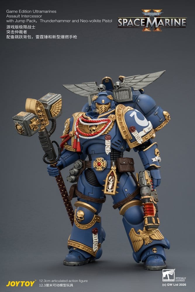 Warhammer figurine Game Edition Ultramarines Assault Intercessor 12 cm