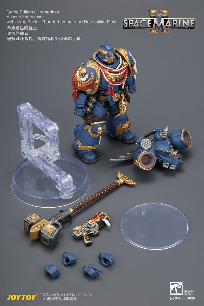 Warhammer figurine Game Edition Ultramarines Assault Intercessor 12 cm