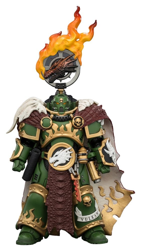 Warhammer figurine Salamanders Vulkan He'stan, the Forgefather 13 cm