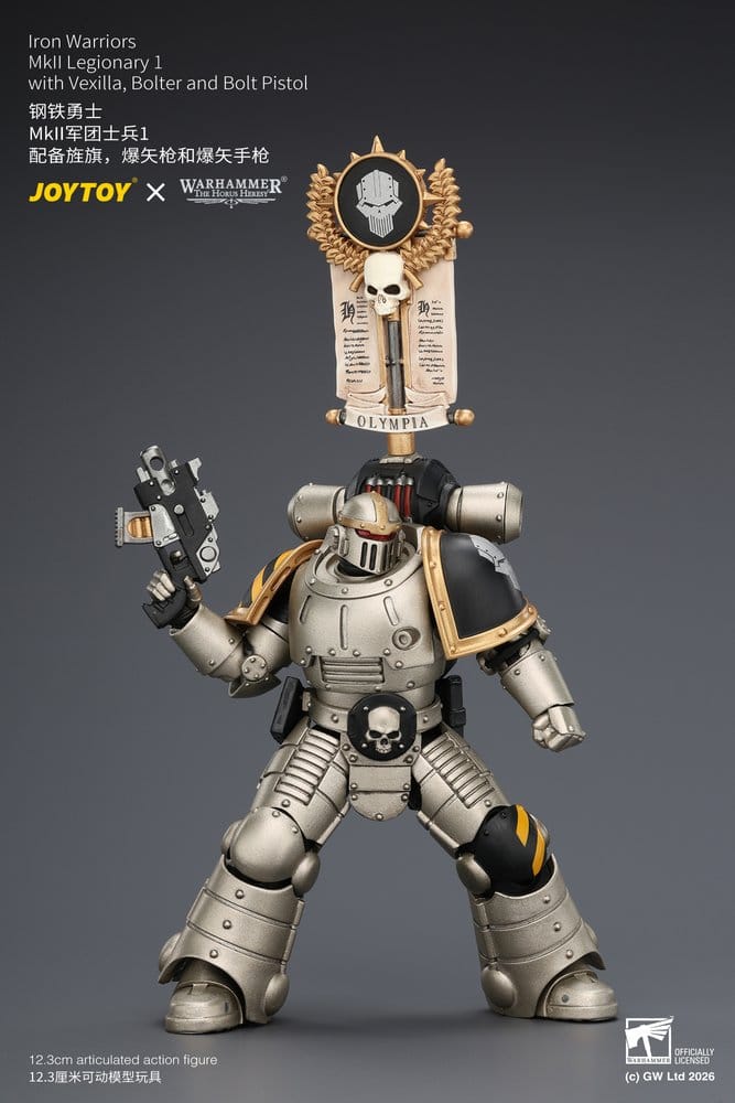 Warhammer The Horus Heresy figurine Iron Warriors MkII Legionary 1 12 cm