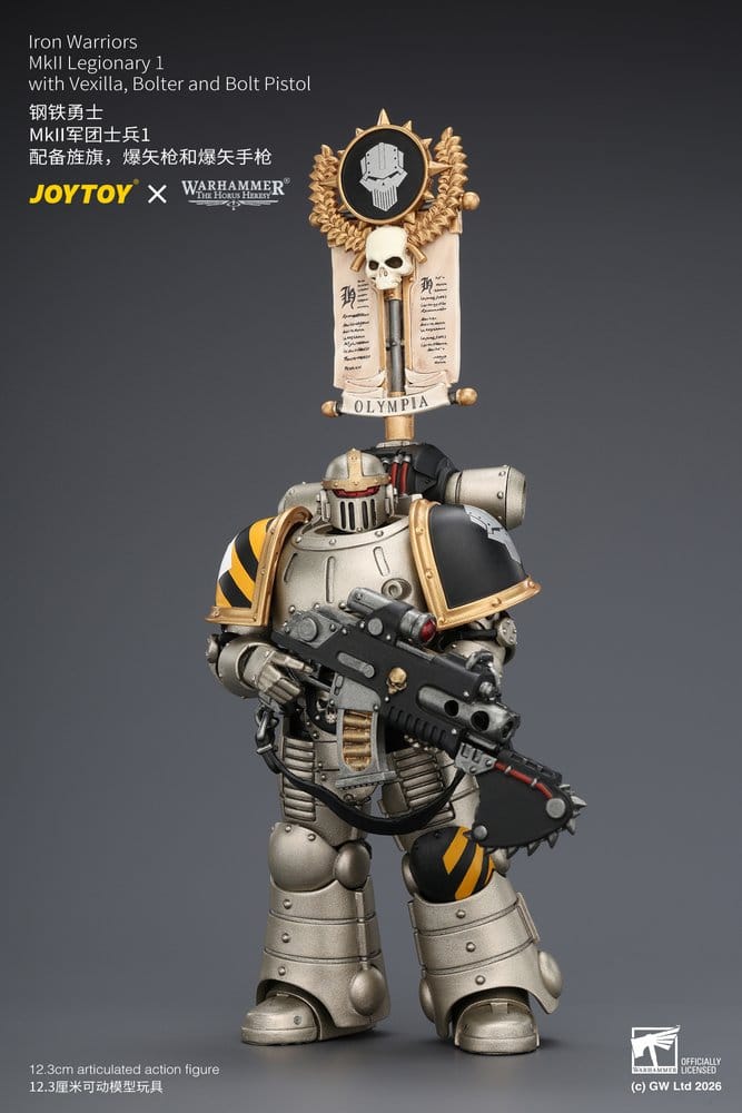 Warhammer The Horus Heresy figurine Iron Warriors MkII Legionary 1 12 cm