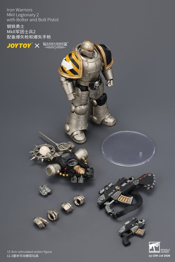 Warhammer The Horus Heresy figurine Iron Warriors MkII Legionary 2 12 cm