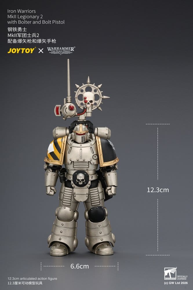 Warhammer The Horus Heresy figurine Iron Warriors MkII Legionary 2 12 cm
