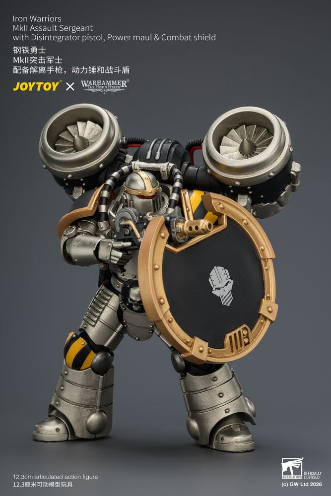 Warhammer The Horus Heresy figurine Iron Warriors MkII Assault Sergeant 12 cm