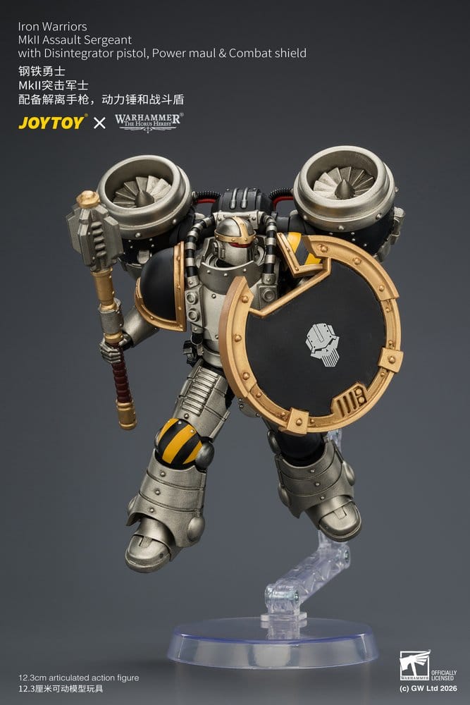 Warhammer The Horus Heresy figurine Iron Warriors MkII Assault Sergeant 12 cm