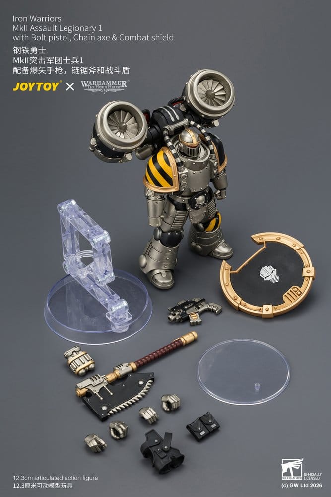 Warhammer The Horus Heresy figurine Iron Warriors MkII Assault Legionary 1 12 cm