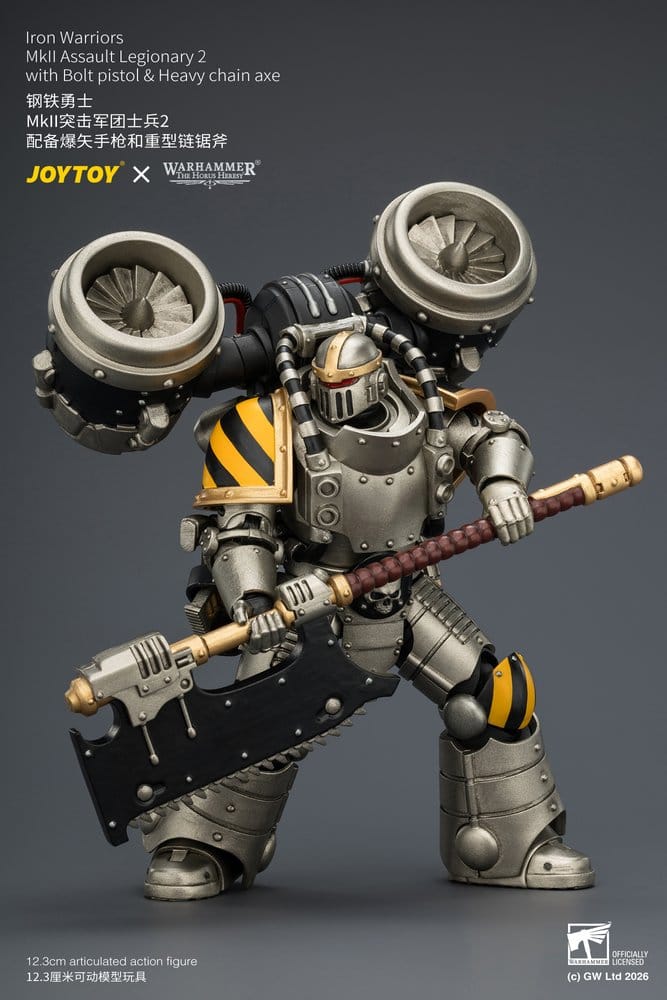 Warhammer The Horus Heresy figurine Iron Warriors MkII Assault Legionary 2 12 cm