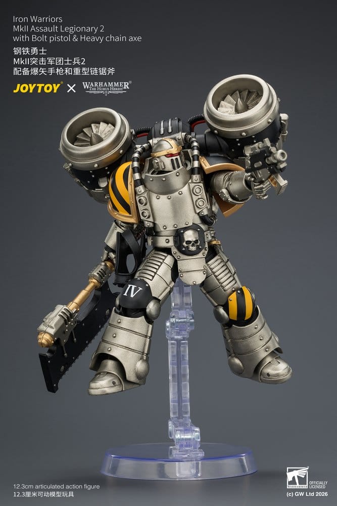 Warhammer The Horus Heresy figurine Iron Warriors MkII Assault Legionary 2 12 cm