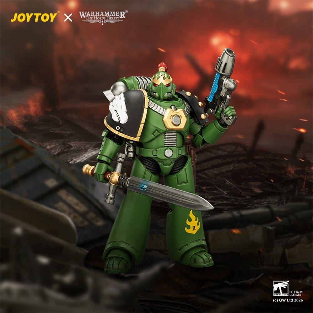Warhammer The Horus Heresy figurine Salamanders MKVI Tactical Legionary 12 cm