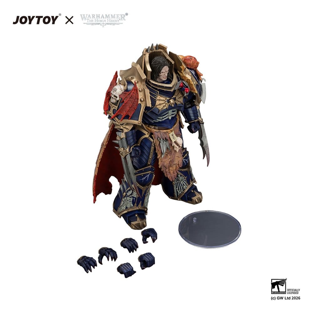 Warhammer The Horus Heresy figurine Night Lords Konrad Curze Primarch of the Night Lords Legion 19 cm