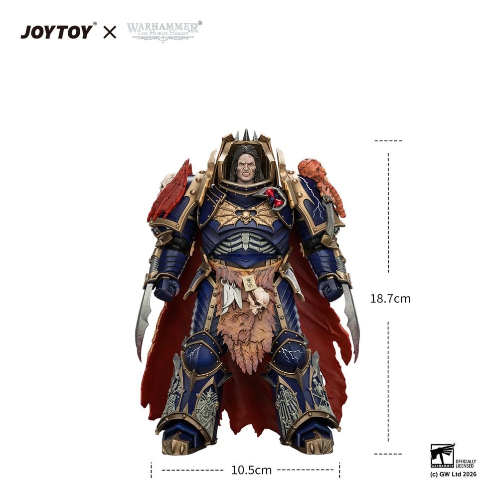 Warhammer The Horus Heresy figurine Night Lords Konrad Curze Primarch of the Night Lords Legion 19 cm