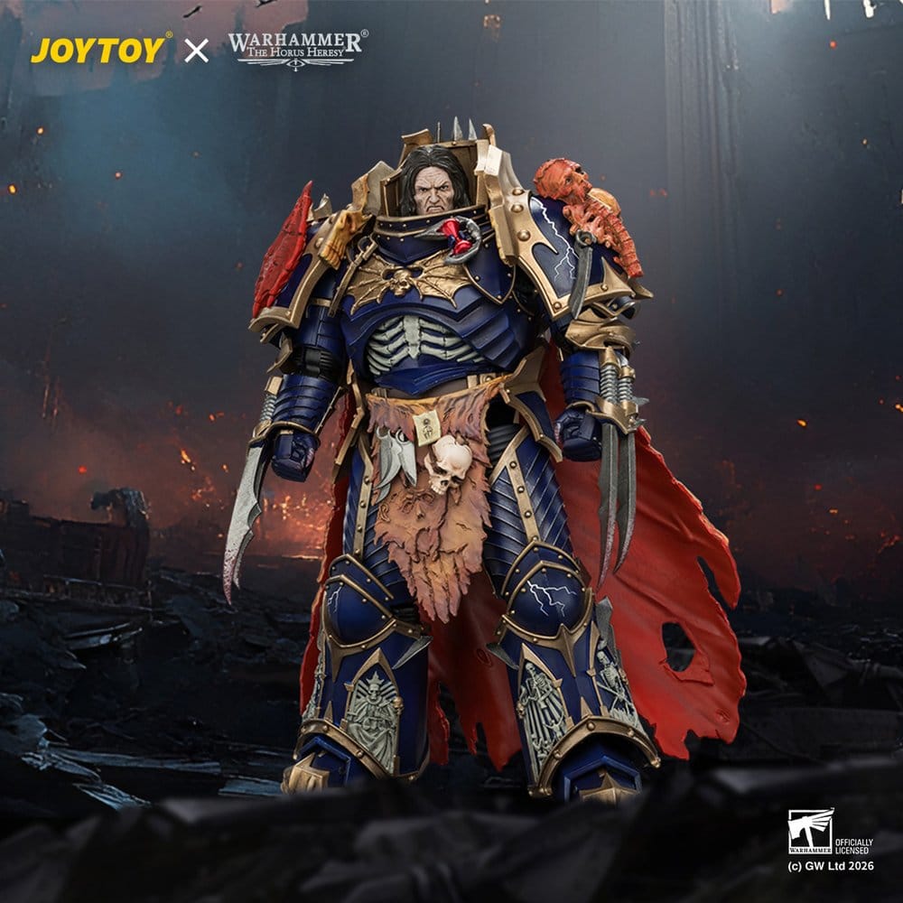 Warhammer The Horus Heresy figurine Night Lords Konrad Curze Primarch of the Night Lords Legion 19 cm