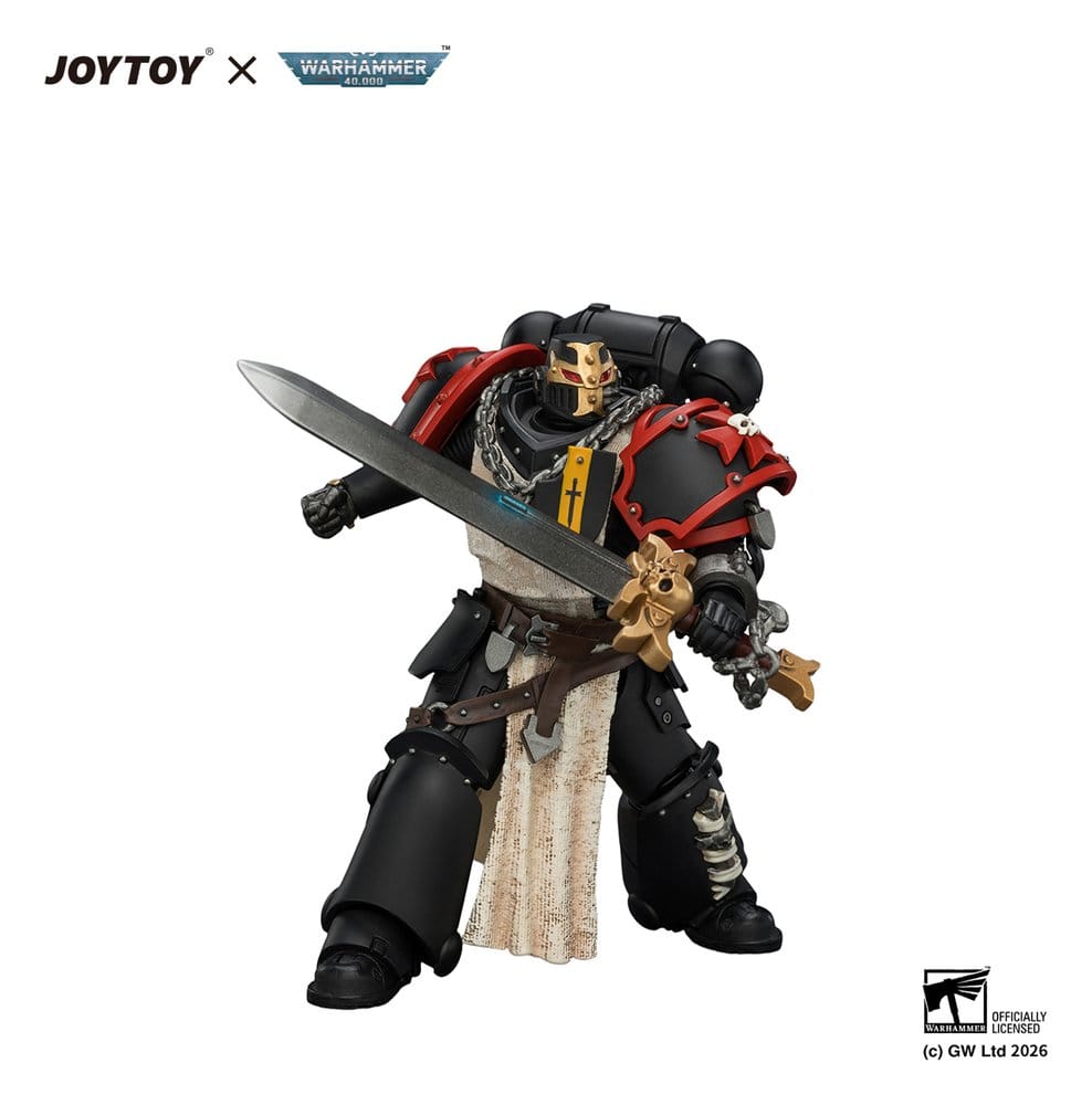 Warhammer figurine Black Templars Crusader Ancient 12 cm