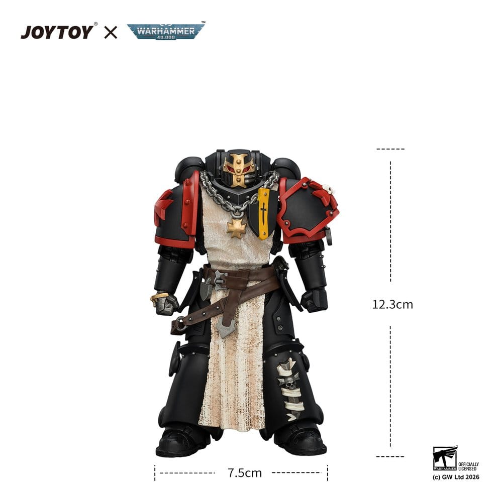 Warhammer figurine Black Templars Crusader Ancient 12 cm