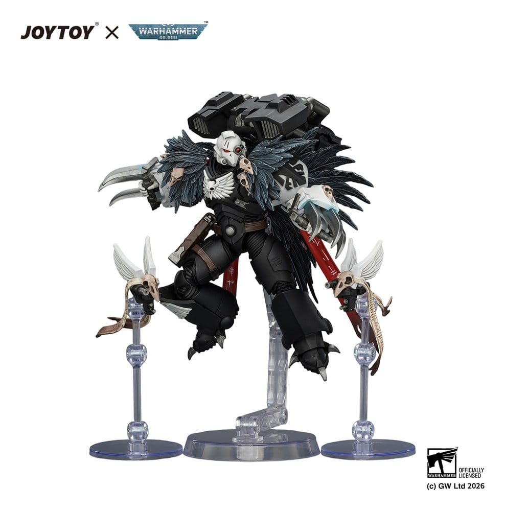 Warhammer figurine Raven Guard Chapter Master Aethon Shaan 13 cm