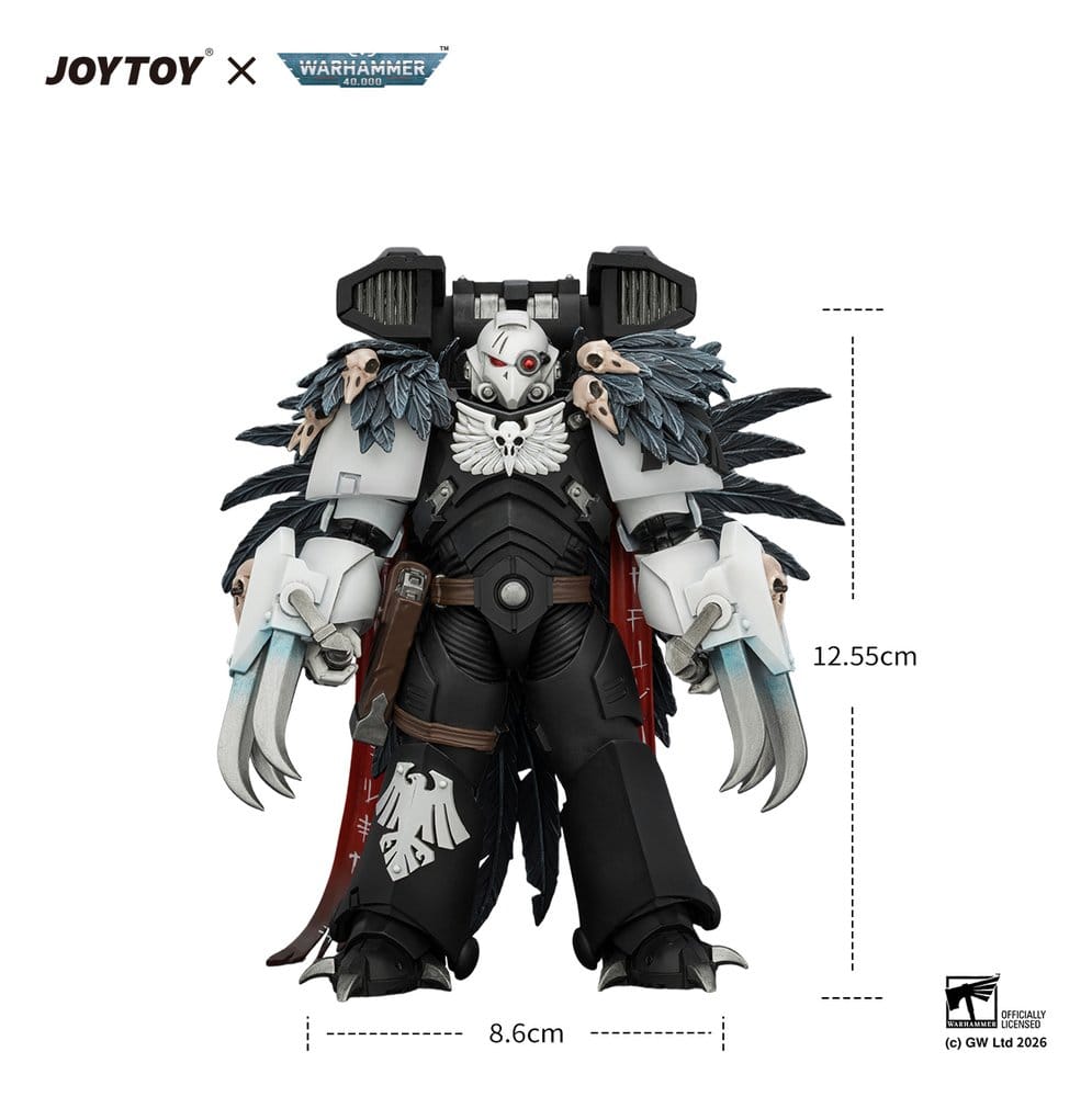 Warhammer figurine Raven Guard Chapter Master Aethon Shaan 13 cm
