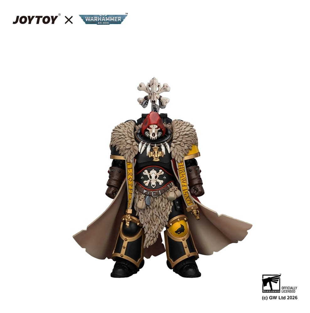 Warhammer figurine Space Wolves Wolf Priest 12 cm