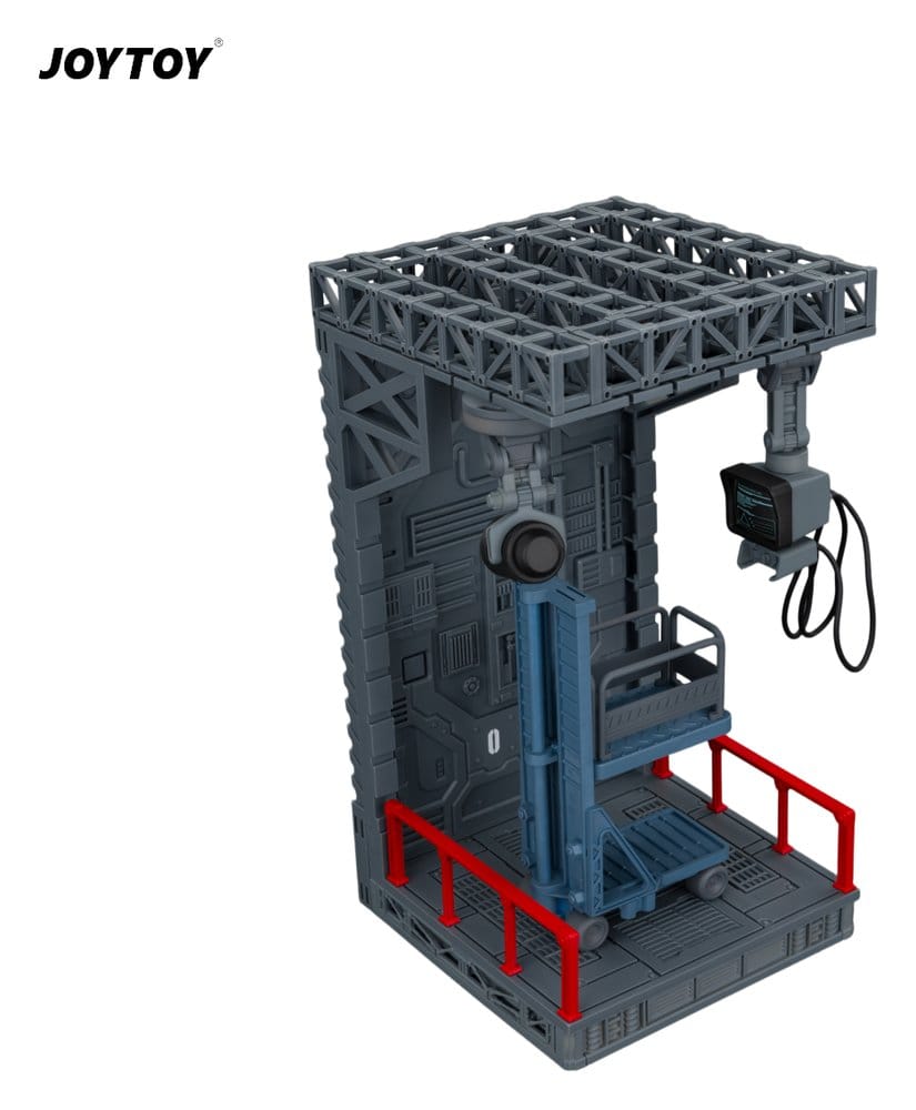 Dark Source Vitrine Diorama Style Hangar 04