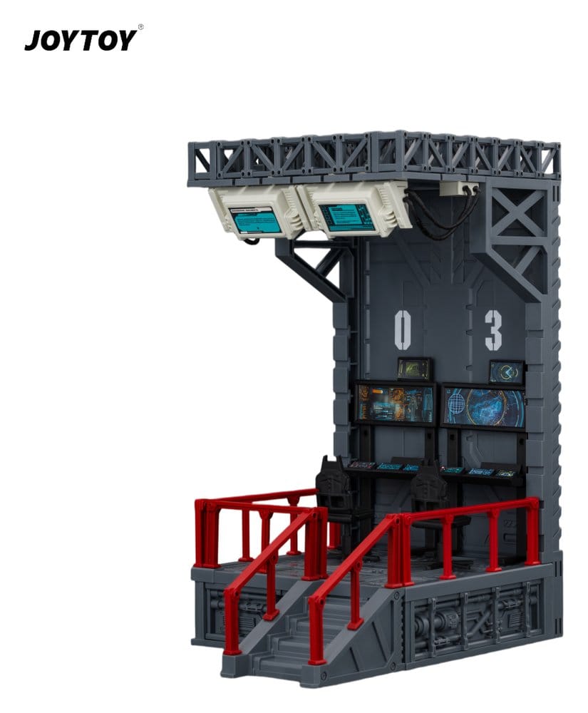Dark Source Vitrine Diorama Style Hangar 03