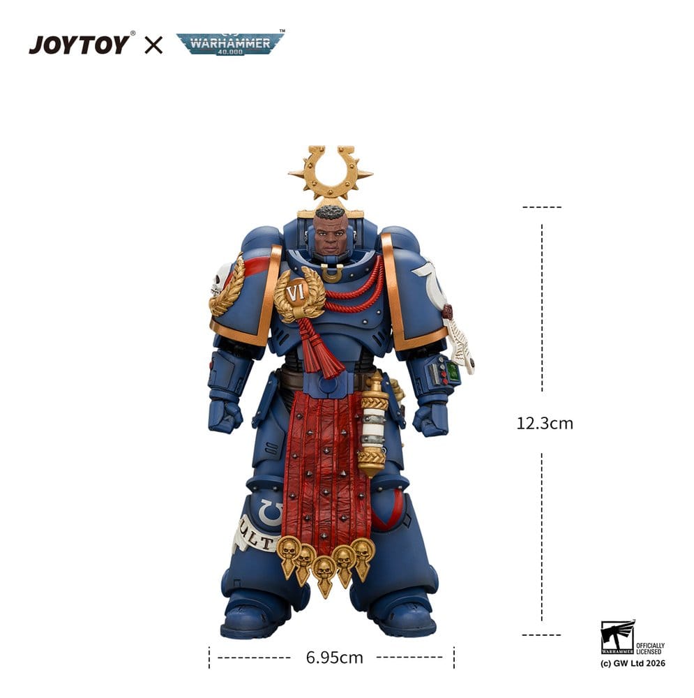 Warhammer figurine Ultramarines Ferren Areios 12 cm
