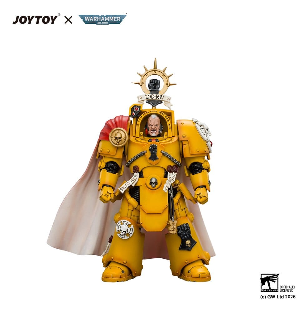 Warhammer figurine Imperial Fists Darnath Lysander 14 cm