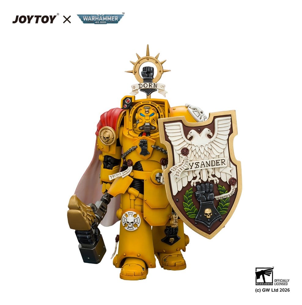 Warhammer figurine Imperial Fists Darnath Lysander 14 cm