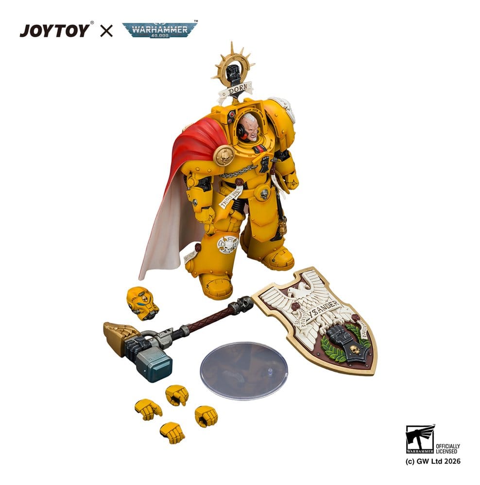 Warhammer figurine Imperial Fists Darnath Lysander 14 cm