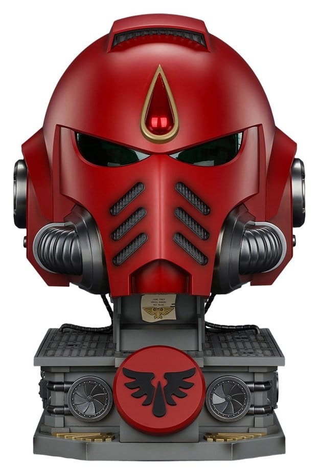 Warhammer réplique Casque Blood Angels MkX & socle 44 cm