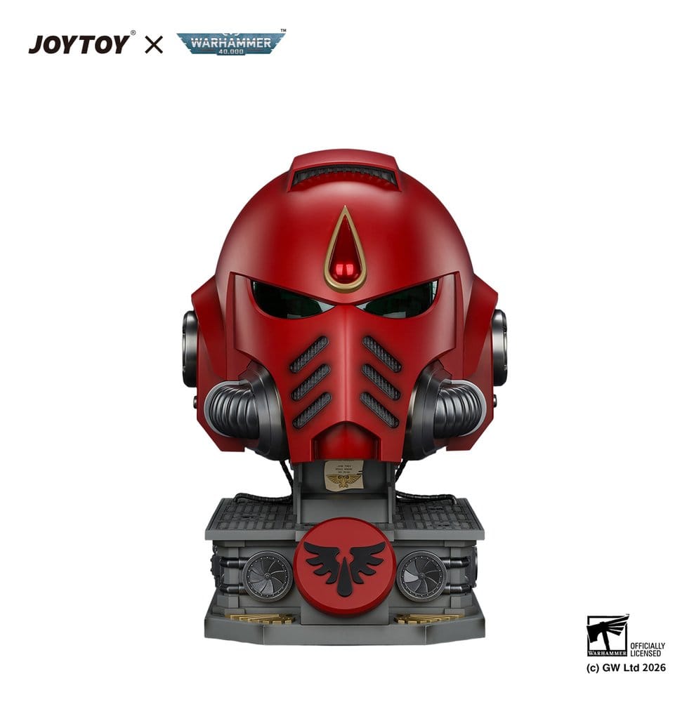 Warhammer réplique Casque Blood Angels MkX & socle 44 cm