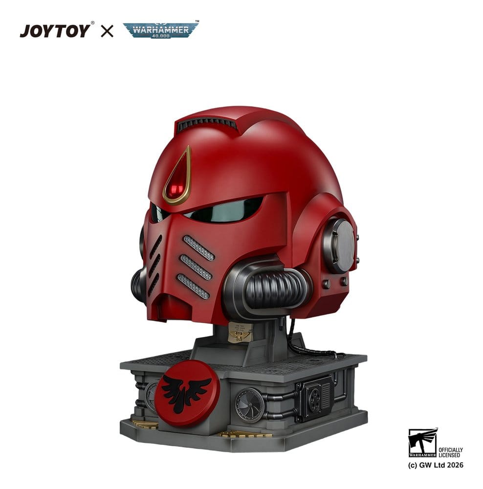Warhammer réplique Casque Blood Angels MkX & socle 44 cm