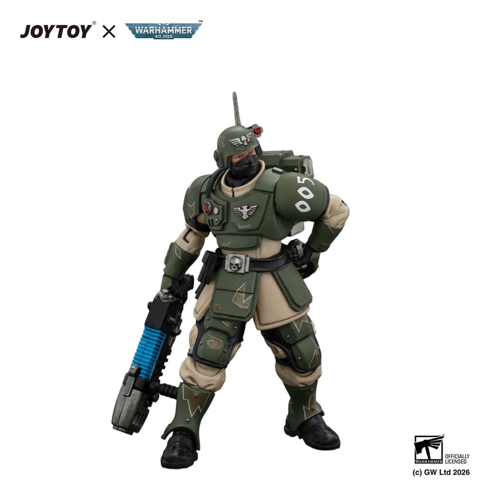 Warhammer figurine Astra Militarum Kasrkin 4 with Plasma Gun