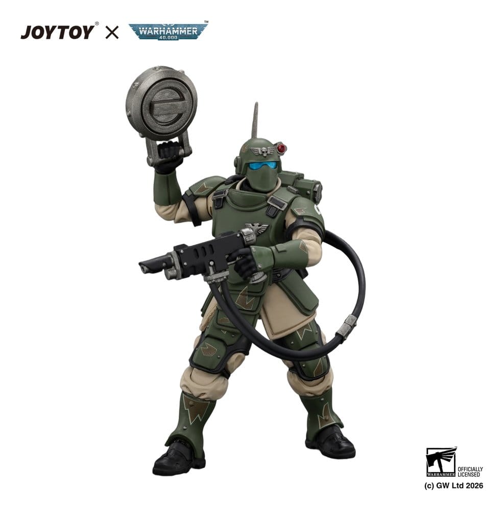 Warhammer figurine Astra Militarum Kasrkin 6 with Hot-shot Laspistol