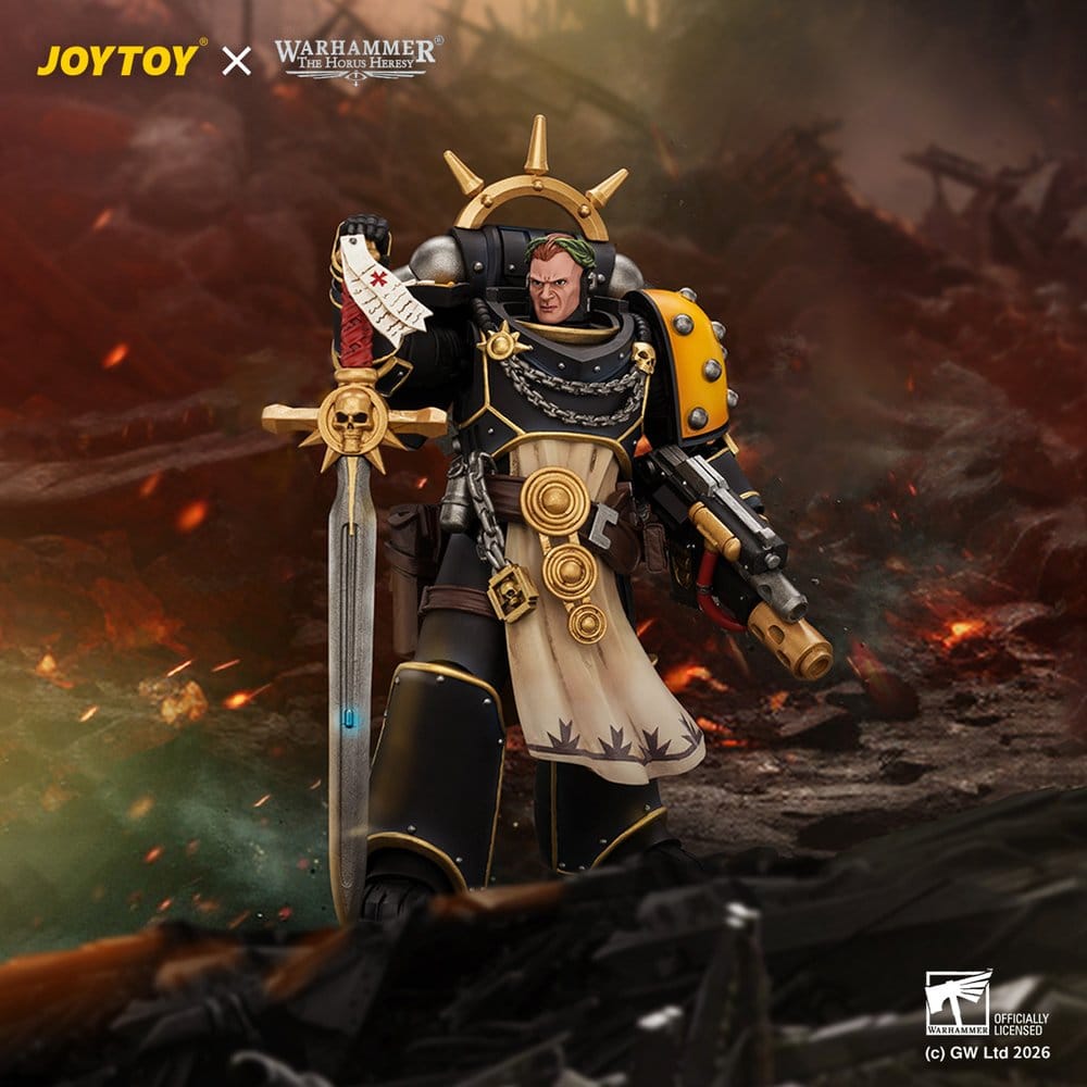 Warhammer The Horus Heresy figurine Champion Consul Imperial Fists 12 cm
