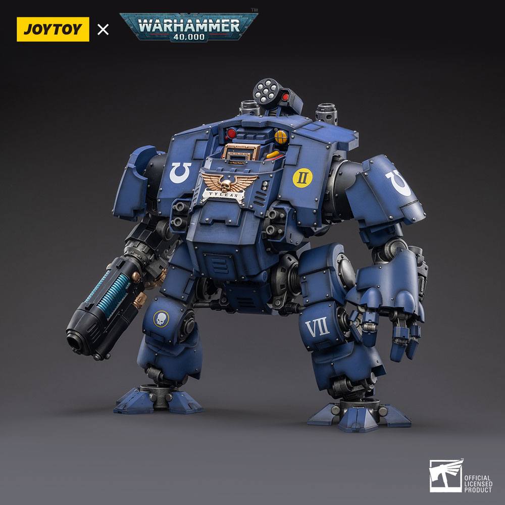 Warhammer 40,000 figurine 1/18 Ultramarines Redemptor Dreadnought Brother Dreadnought Tyleas 30 cm Reproduction