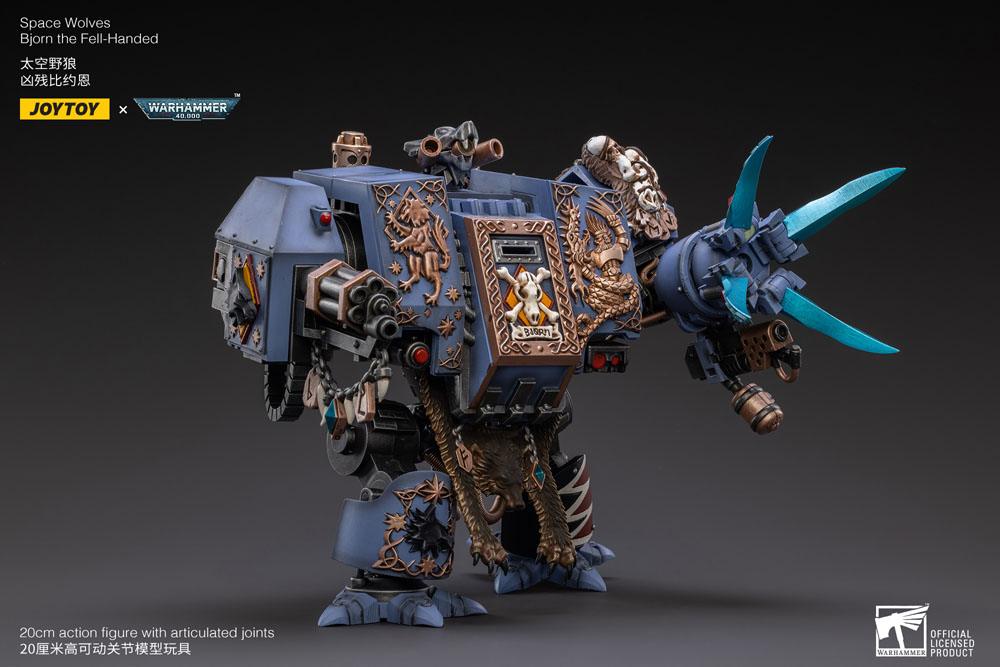 Warhammer 40k figurine 1/18 Space Wolves Bjorn the Fell-Handed 19 cm