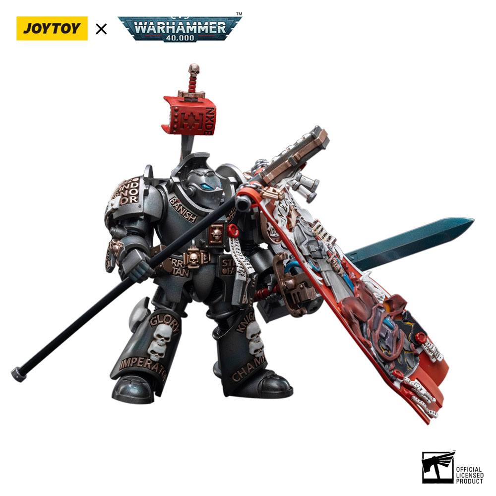 Warhammer 40k figurine 1/18 Grey Knights Terminator Retius Akantar 13 cm