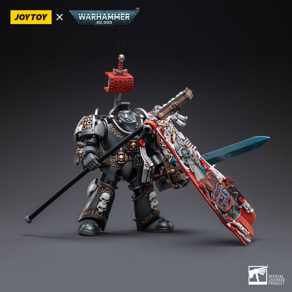 Warhammer 40k figurine 1/18 Grey Knights Terminator Retius Akantar 13 cm