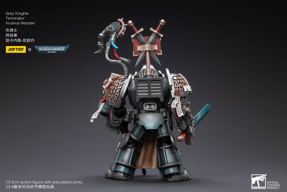 Warhammer 40k figurine 1/18 Grey Knights Terminator Incanus Neodan 13 cm