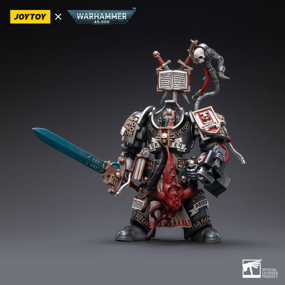 Warhammer 40k figurine 1/18 Grey Knights Terminator Incanus Neodan 13 cm