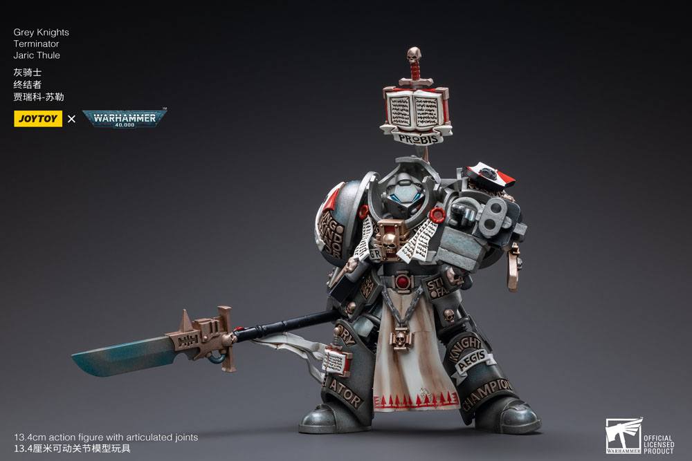 Warhammer 40k figurine 1/18 Grey Knights Terminator Jaric Thule 13 cm