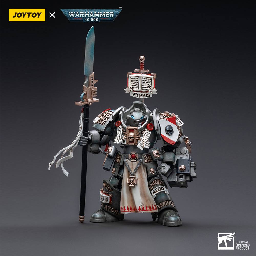 Warhammer 40k figurine 1/18 Grey Knights Terminator Jaric Thule 13 cm