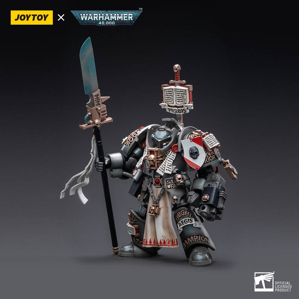 Warhammer 40k figurine 1/18 Grey Knights Terminator Jaric Thule 13 cm