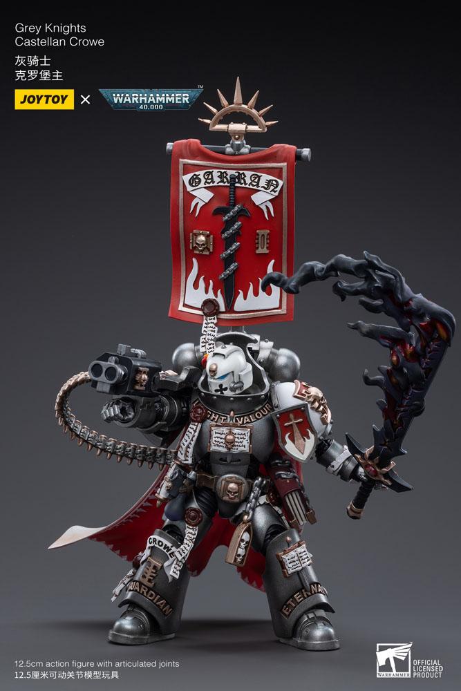 Warhammer 40k figurine 1/18 Grey Knights Castellan Crowe 12 cm