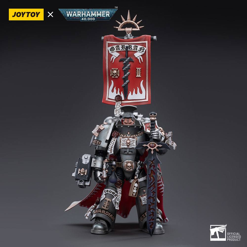 Warhammer 40k figurine 1/18 Grey Knights Castellan Crowe 12 cm