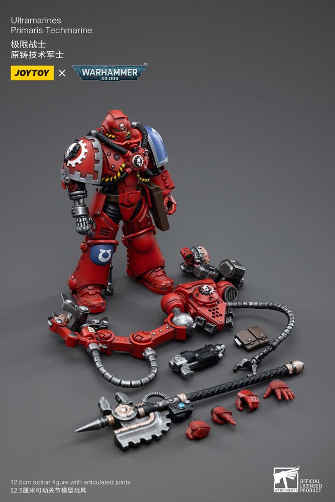 Warhammer 40k figurine 1/18 Ultramarines Primaris Techmarine 12 cm