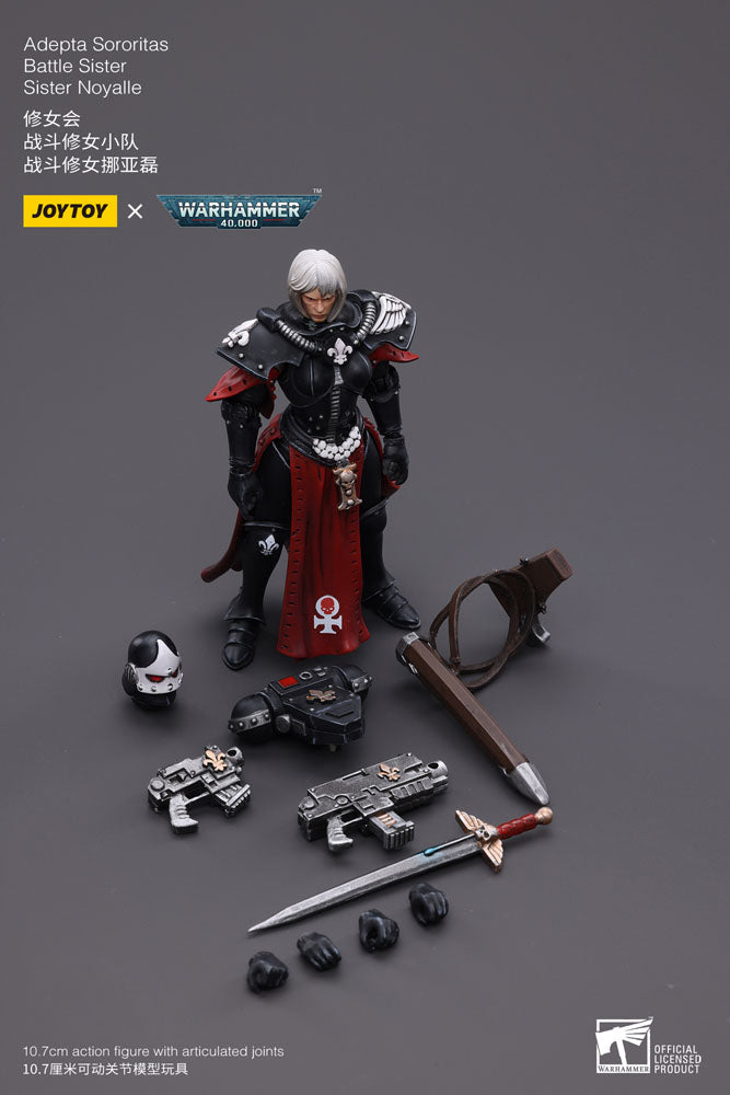 Warhammer 40k figurine 1/18 Adepta Sororitas Battle Sister Sister Noyalle 10 cm