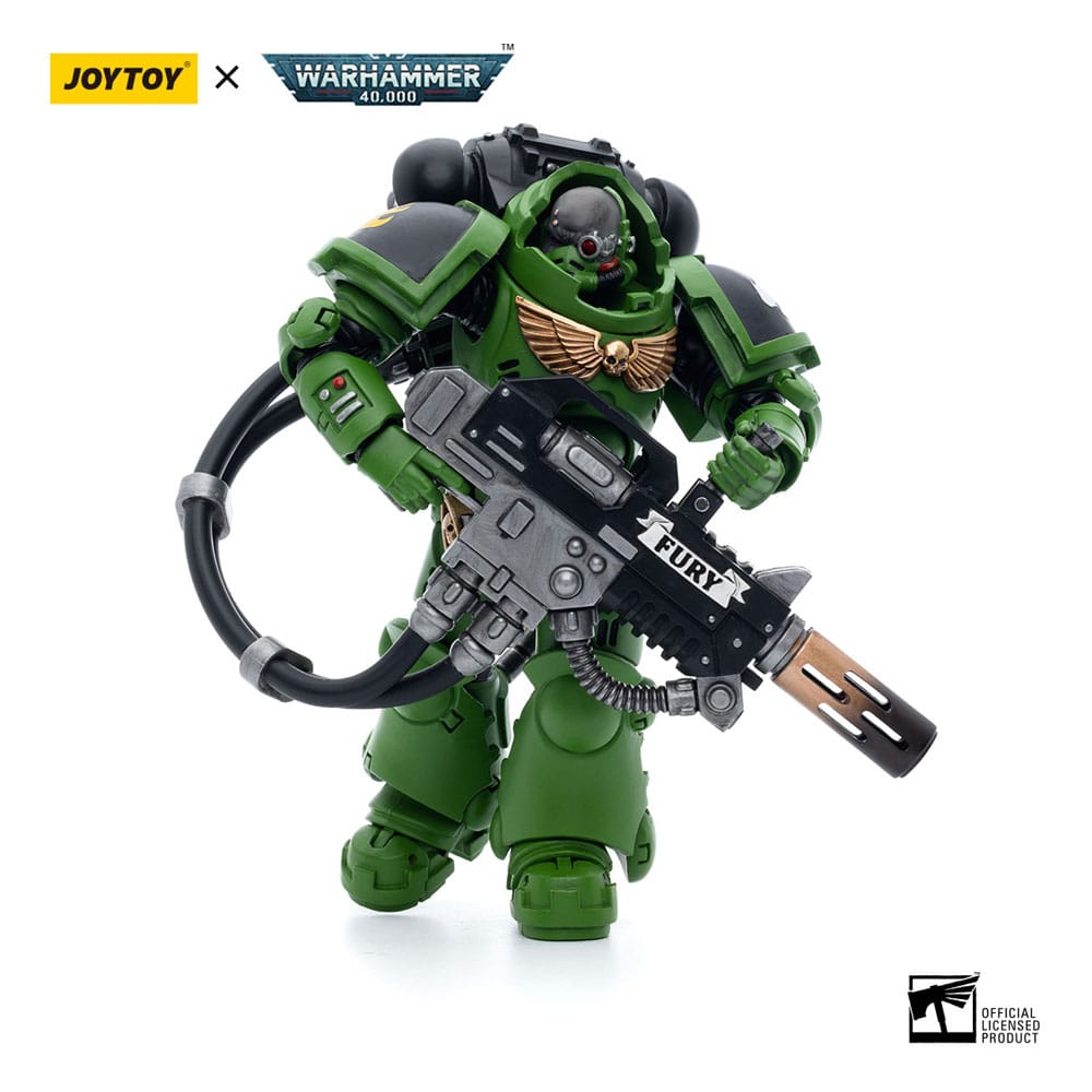 Warhammer 40k figurine 1/18 Salamanders Eradicators Sergeant Bragar 12 cm