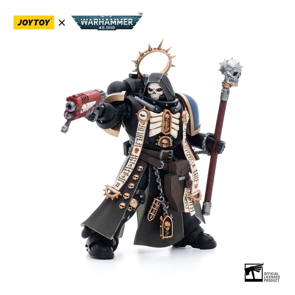 Warhammer 40k figurine 1/18 Ultramarines Primaris Chaplain Brother Varus 12 cm
