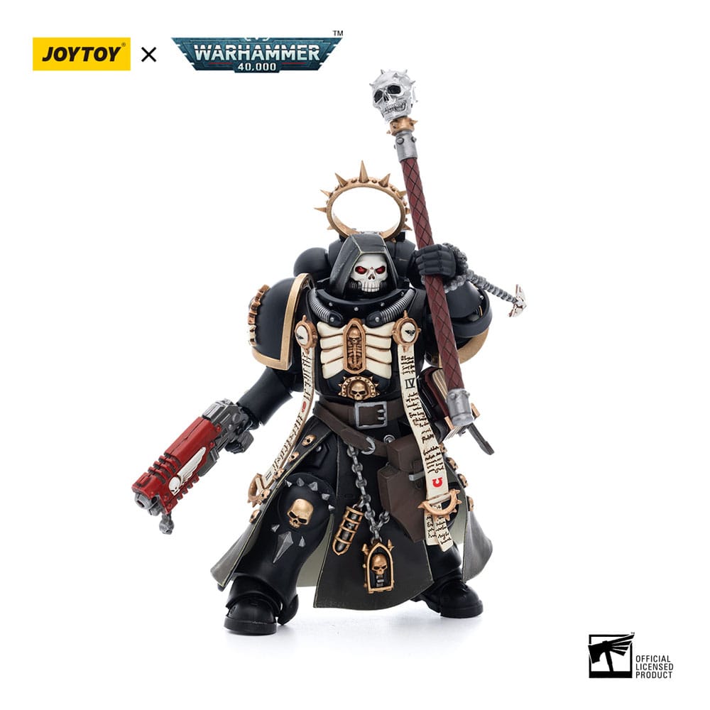 Warhammer 40k figurine 1/18 Ultramarines Primaris Chaplain Brother Varus 12 cm